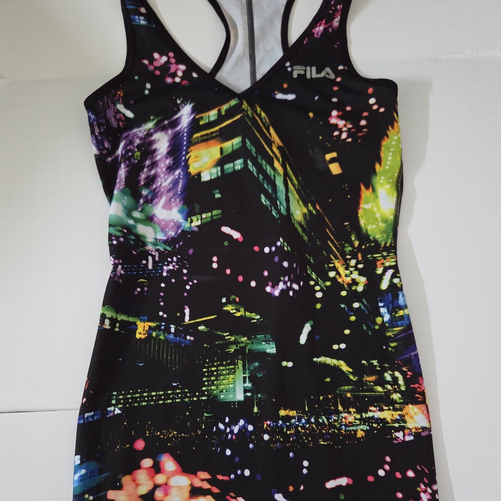 Fila Women's Multicolor Graphic Tank Top